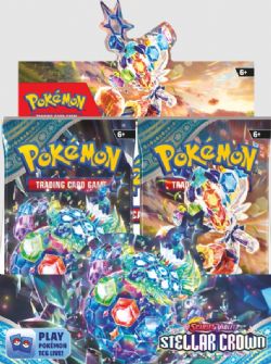 CARTES DE POKÉMON - POKEMON SV7 STELLAR CROWN BOOSTER ASST